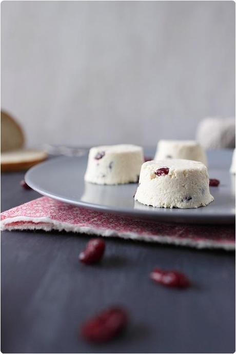 Fromage frais aux cranberries