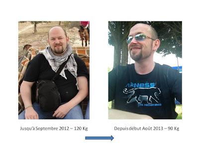Luc perd 30kg en un an