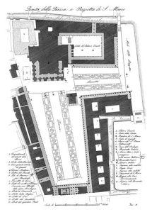 Plan de la Piazza en 1831