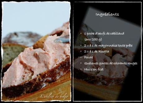 Tarama maison, 2ème et 3ème version 2