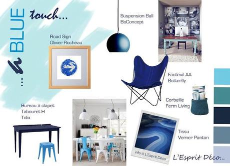 A Blue Touch !!!