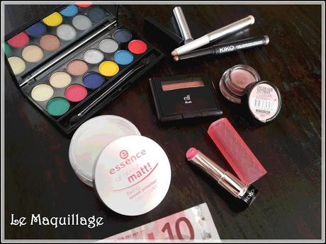 [Beauté] Mes indispensables du moment à moins de 10€