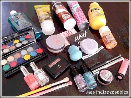 [Beauté] Mes indispensables du moment à moins de 10€