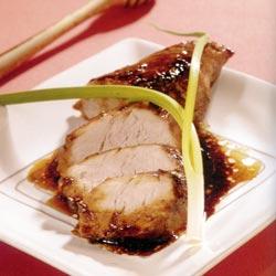 Mignon de porc miellé aux épices