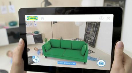 ikea Réalité augmentée : Les produits du catalogue IKEA virtuellement dans votre salon