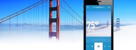 InstaWeather Pro sur iPhone, à moitié prix...