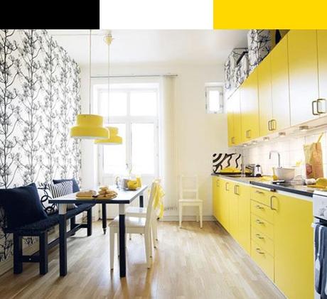 Yellow kitchen :)