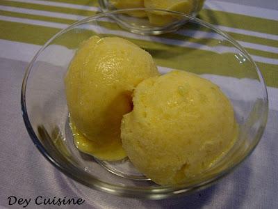 Sorbet mangue
