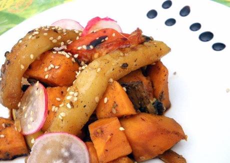 Salade Chaude Au Vinaigre Balsamique