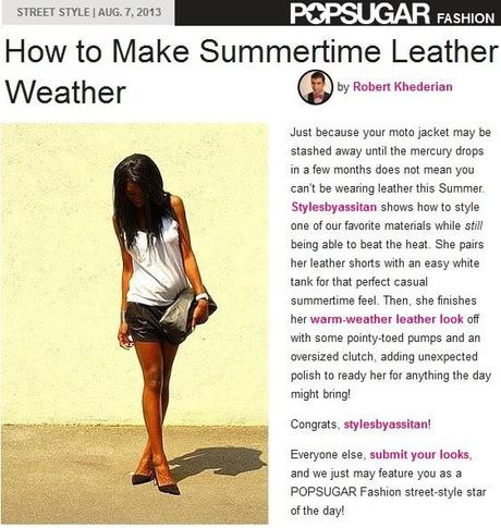 Article Streetstyle dans Popsugar