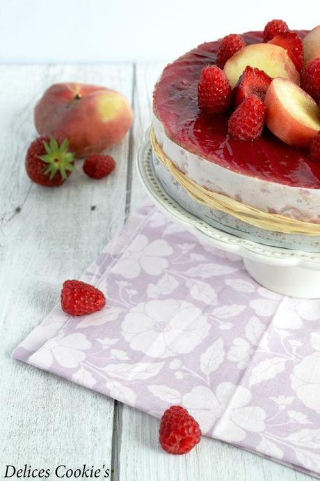 cheesecake fraises cassis cranberries IG bas