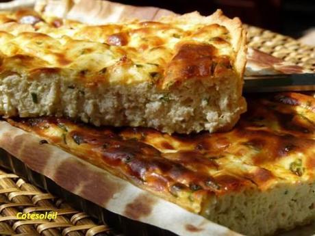 Quiche crabe et ricotta