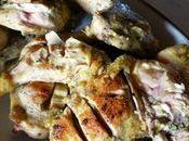 Poulet grillé plancha sauce purée sésame