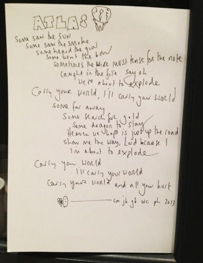 Coldplay-Atlas-Song-Lyrics
