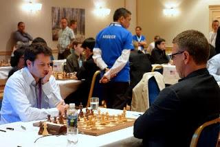 Simen Agdestein gaffe contre Etienne Bacrot © site officiel