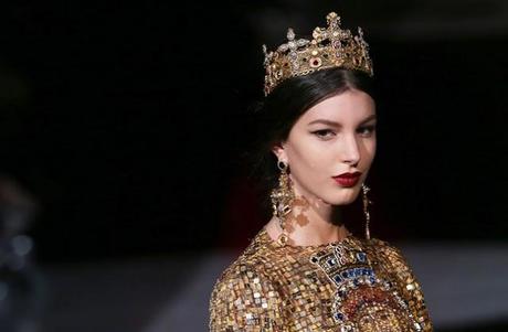 La folie des couronnes Dolce & Gabbana...