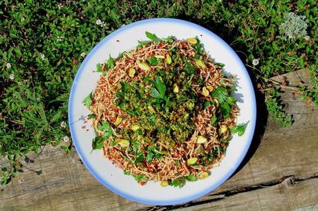salade quinoa rouge céleri pistache citron