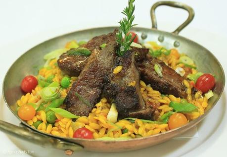 Le Chalet des îles Pluma Ibérique à la Plancha