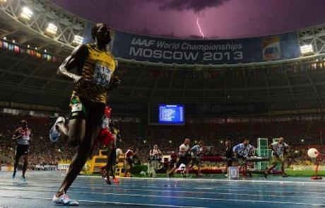 La foudre Bolt a été flashée à Moscou