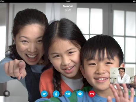 Skype pour iPad améliore la qualité d'appel...