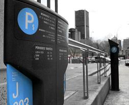 parcomètres stationnement montréal ville