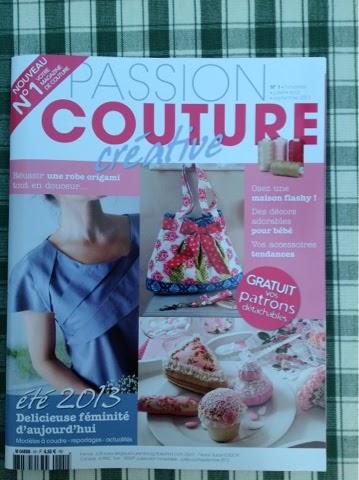 Hello June dans le nouveau magazine Passion couture créative