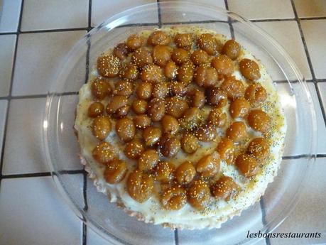 DESSERT DU JOUR-TARTE AUX MIRABELLES