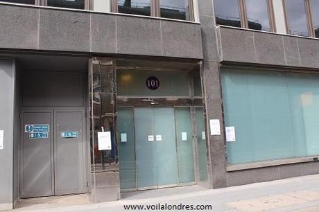 Entrée du Roman house & bath à Londres