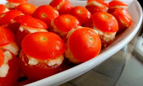 Tomates cerises au surimi-boursin