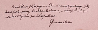 Naissance de la 3 eme République Grâce aux coloniaux ! Germain CASSE.