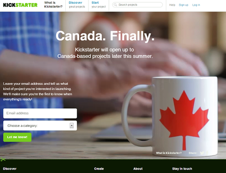 Crowdfunding : Kickstater au Canada, menace pour les plateformes canadiennes et québécoises?