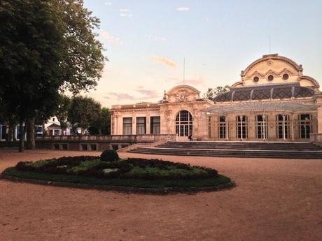 Le soleil se couche à Vichy