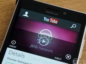 Youtube retour Windows Phone