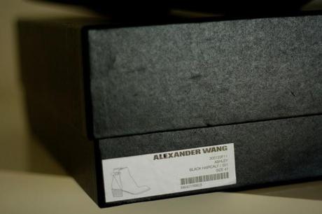 Ashley boots d'Alexander Wang : pure perfection and finally mine !