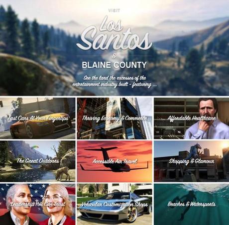 GTA V : Site officiel de Grand Theft Auto V – Visitez Los Santos & Blaine County‏