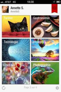 Flipboard votre revue de presse sur iPhone, profitez des GIF...