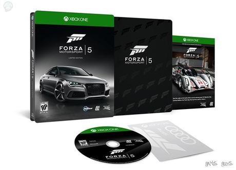 Forza Motorsport 5 limite edition Forza Motorsport 5 présente son collector  Xbox One Turn 10 Forza Motorsport 5 collector 