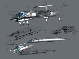 l'Hyperloop le moyen de transport futuriste