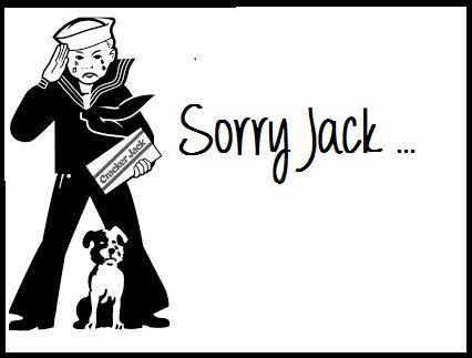 Sorry Jack...