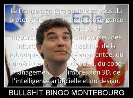 La France en 2025 nous promet une averse de bisous bullshit bingo montebourg