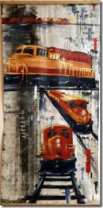 train wagon lac megantic graffiti toiles