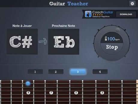 Coach Guitar et Guitar Teacher : Apprendre la guitare avec l’iPad !