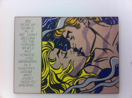 Expo Roy Lichtenstein à Beaubourg (3 juillet-4 nov) We rose up slowly (1964)