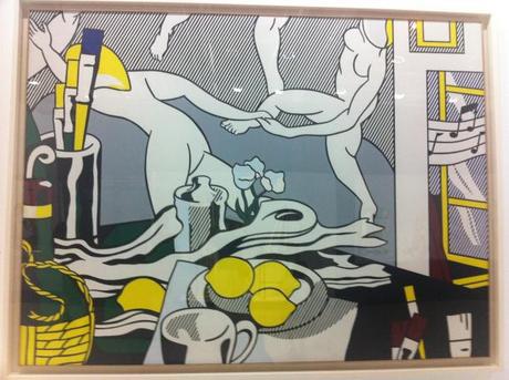 Expo Roy Lichtenstein à Beaubourg (3 juillet-4 nov) Artist's studio : The Danse (1974)