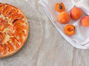 Tarte abricots façon crème brulée