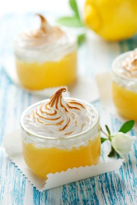 Crème au citron meringuée