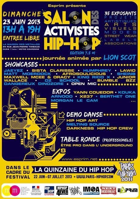 Salon des Activistes Hip Hop @ Paris HH  [Reportage]