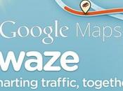 L'application Waze intégrée Google Maps iPhone...