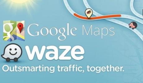 L'application Waze intégrée à Google Maps sur iPhone...