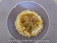 Concombre glacé à la sauce soja